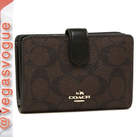 COACH Sig Mini Sage Crossbody & Sig PVC Wallet Med - Picture 5 of 8